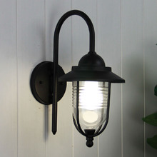 Cantu Black Bracket Exterior Wall Light